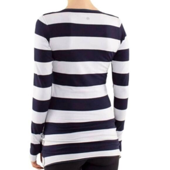 LULULEMON ATHLETICA Every Yogi Long Sleeve"Reversibe" Size 6 - Picture 2 of 5